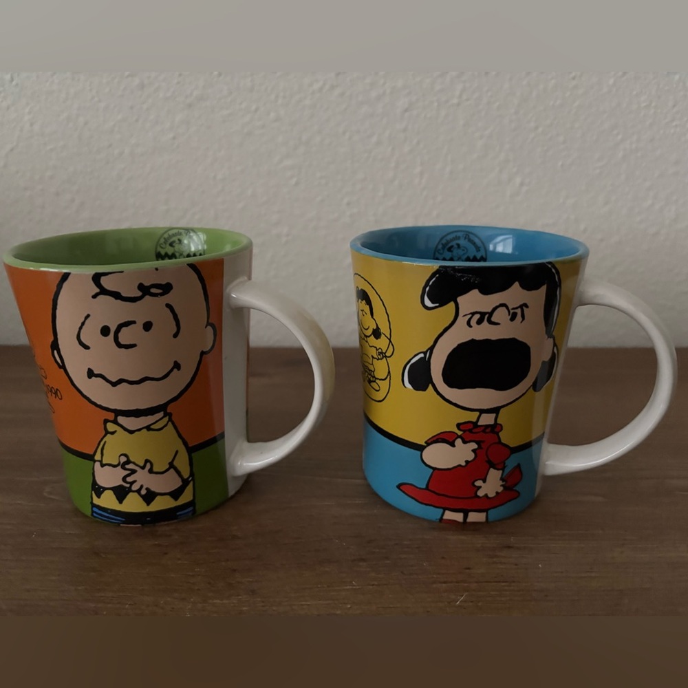 Peanuts Character Mugs Set